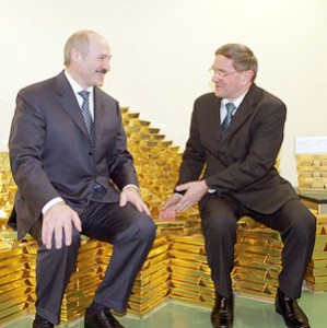 Александр Лукашенко и Петр Прокоповичь