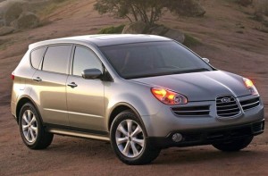 Subaru Tribeca. План: 1000 в год. Продано: 746 авто за 3 года