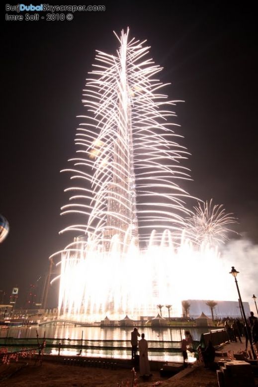 Открытие Burj Khalifa