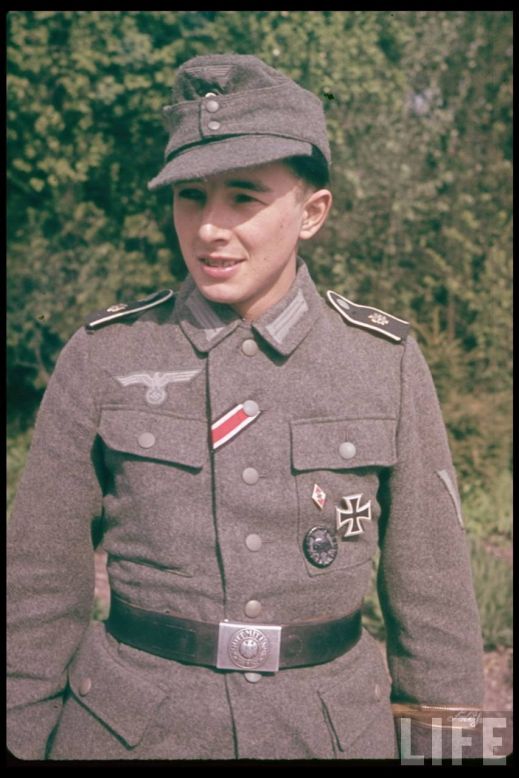 Цветные фотографии нацистской Германии