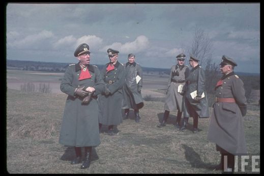 Цветные фотографии нацистской Германии