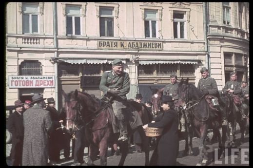 Цветные фотографии нацистской Германии