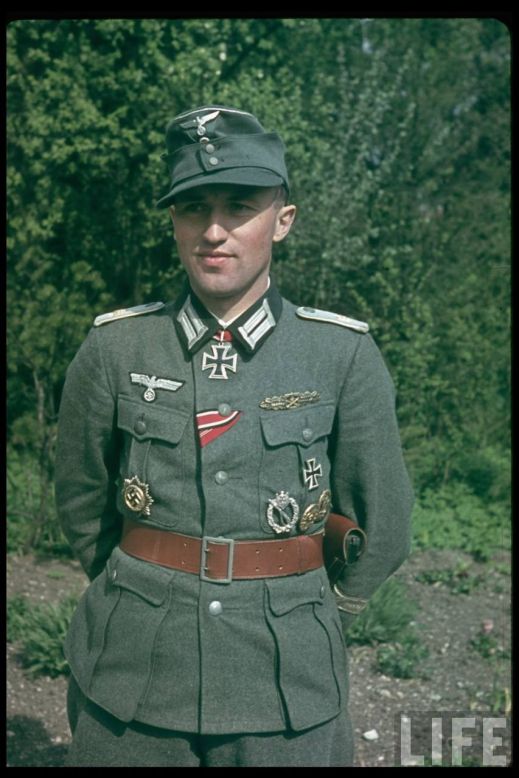 Цветные фотографии нацистской Германии