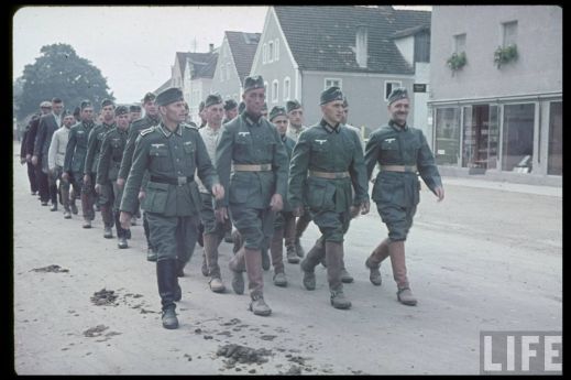 Цветные фотографии нацистской Германии