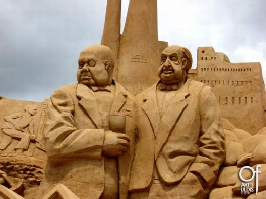 Песчаные скульптуры