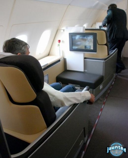 Airbus A380 изнутри
