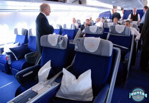Airbus A380 изнутри