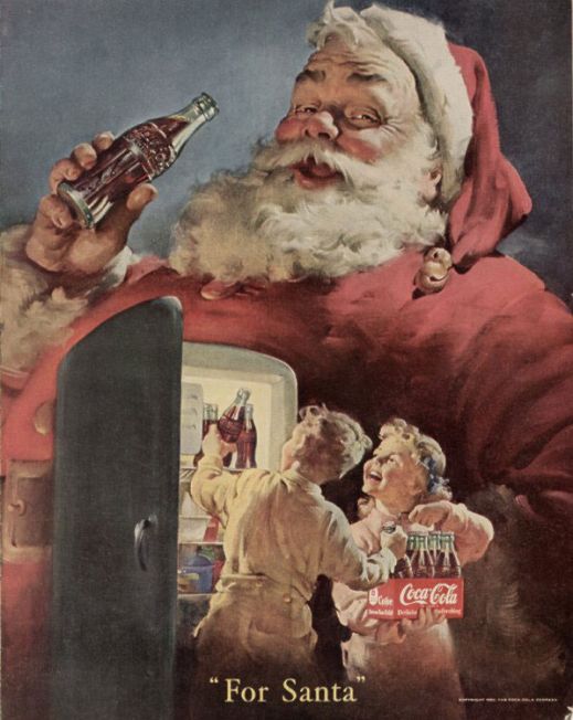 Coca Cola создала Санта-Клауса