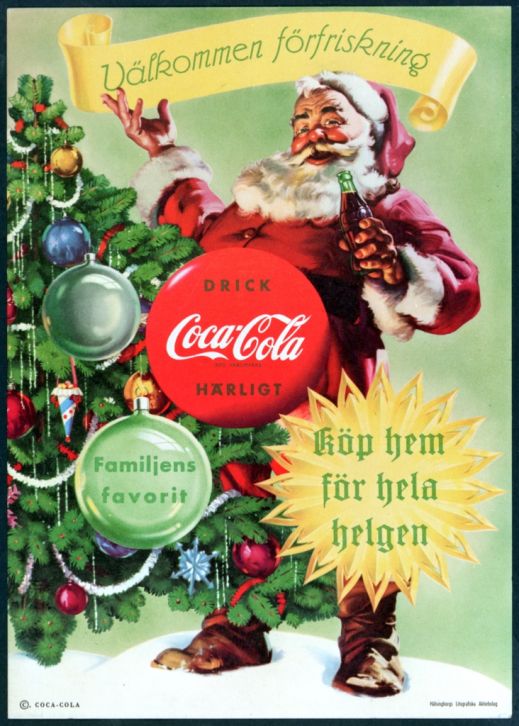 Coca Cola создала Санта-Клауса