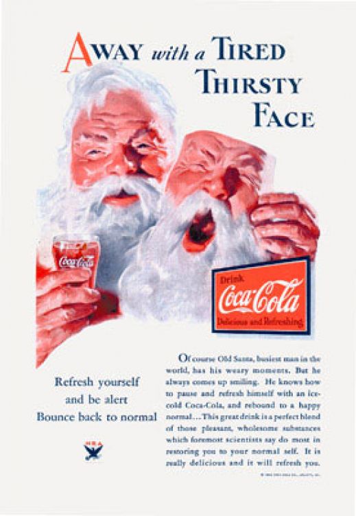 Coca Cola создала Санта-Клауса