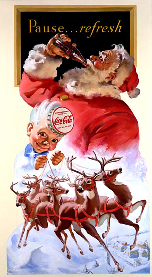 Coca Cola создала Санта-Клауса