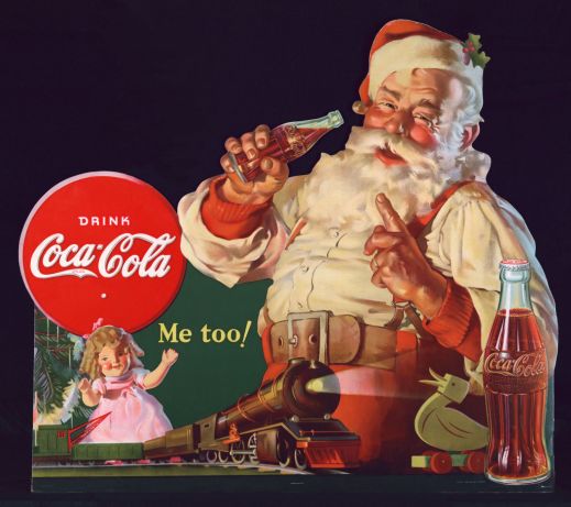 Coca Cola создала Санта-Клауса