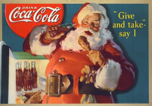 Coca Cola создала Санта-Клауса