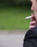 In New York City banned smoking on beaches and in parks
