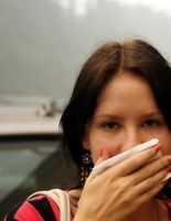 Как быстро остановить кровь из носа?
