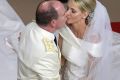 Albert II and Charlene Uittstok became husband and wife