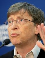 Bill Gates started working in the processing of excreta