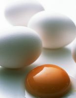 The yolks of chicken eggs have strong antioxidant properties