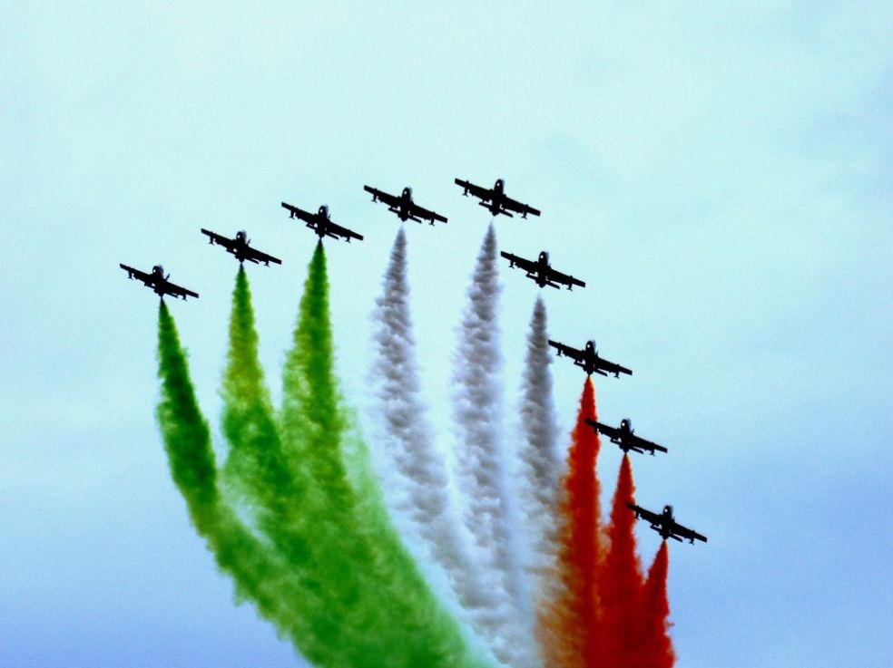 Пилотажная группа итальянских ВВС
