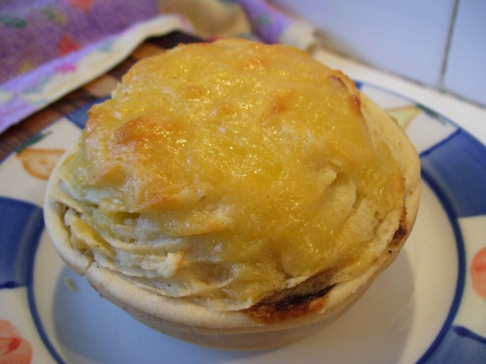Картофельный пирог с сыром