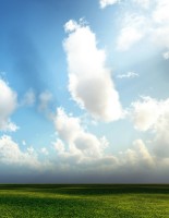 The clouds are closer to the Earth