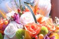 Choosing a wedding bouquet!