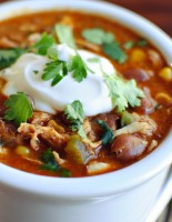 Chicken Chili in the south-western style