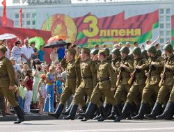 Минск — парад День независимости