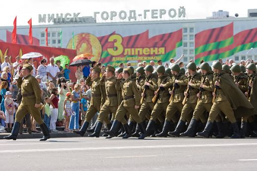Минск — парад День независимости