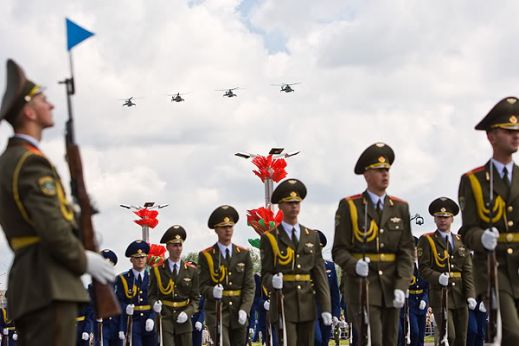 Минск — парад День независимости