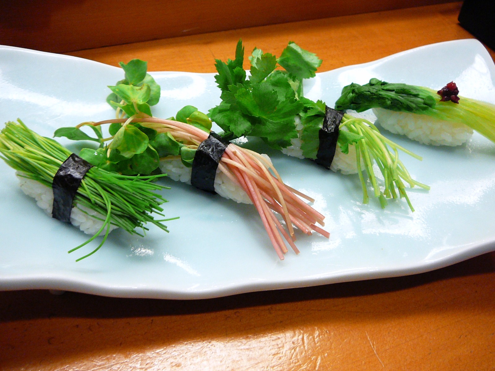 Японская кухня роллы Вегетарианские