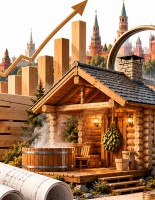 Бани из бруса в Москве: рейтинг компаний и цен