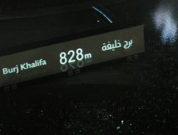 Открытие Burj Khalifa