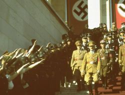 Цветные фотографии нацистской Германии