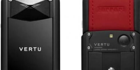 Vertu Ascent Ferrari GT: 2011 телефонов в стиле спортивного авто