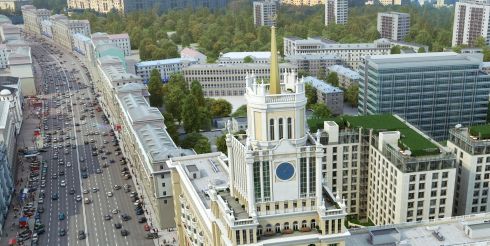 Жилищный комплекс с садами на крыше появится в Москве