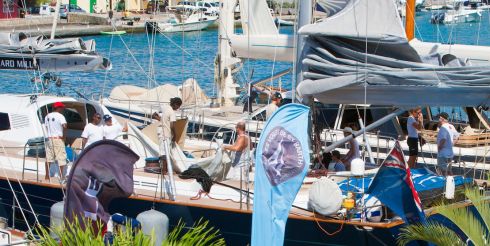 В Christophe Harbour заложен фундамент причала для мега-яхт