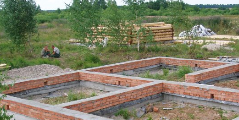 Хороший фундамент для загородного дома