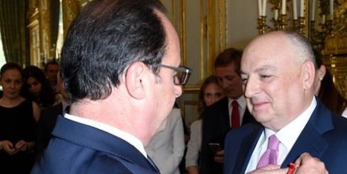 Вячеслав Моше Кантор удостоился высшей награды Франции