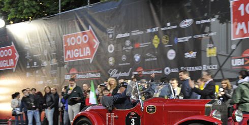 Ретро ралли «Mille Miglia» (фото)