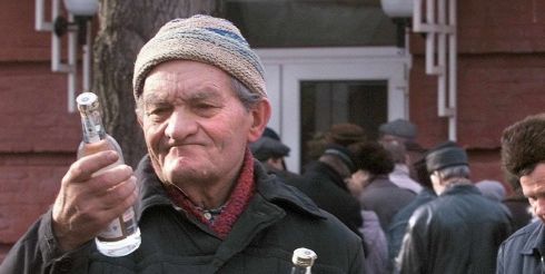 Составлен портрет среднего российского алкоголика