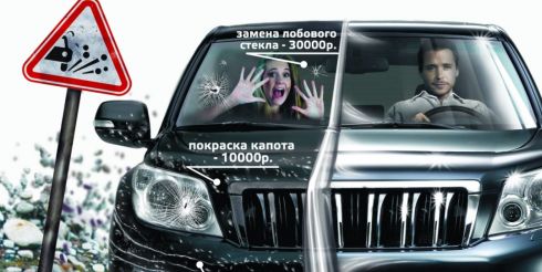 Антигравийная защита автомобиля или безопасность — превыше всего