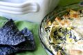 Сырная запеканка со шпинатом и артишоками