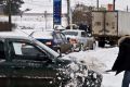 Из-за многокилометровых пробок москвичи ночевали в машинах