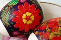 Яйца с наклейками — также писанки