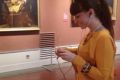 В Пушкинском музее прошла акция музея эротического искусства Точка-G