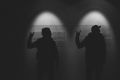 Антон Долин и Евгений Григорьев на специальном показе фильма «Про рок»