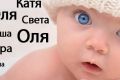 Влияние имени на личность человека