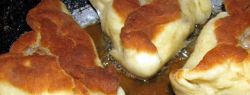 Треугольные беляши с мясом