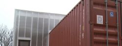 Временное жилье из морского контейнера